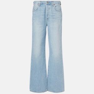 NWT Citizens of Humanity Annina Blue High Waisted Wide Legged Jeans US 29